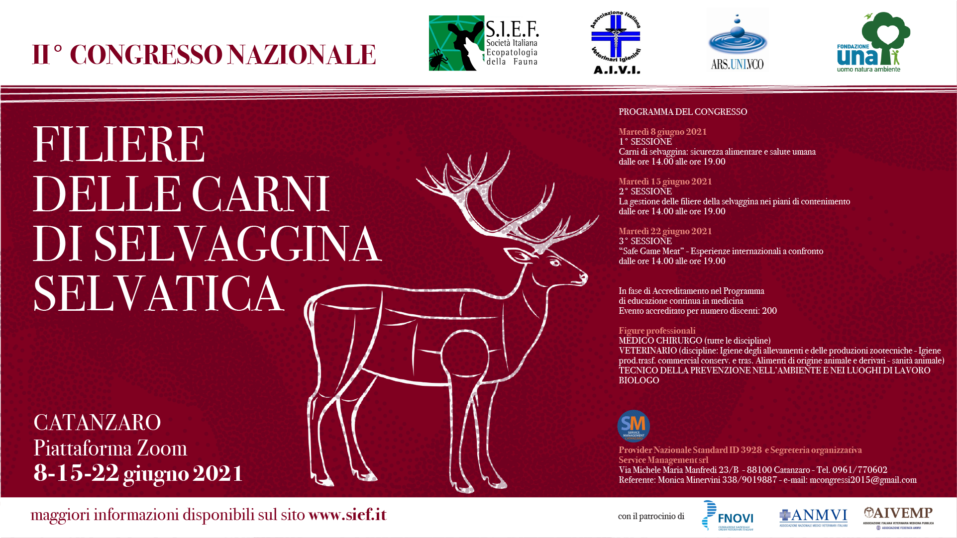 II Congresso Nazionale sulle Filiere delle carni di selvaggina selvatica