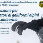 Corso per la figura di Cacciatore/Rilevatore sui Galliformi Alpini – Regione Lombardia
