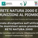 Rete Natura 200 e Munizionamento – Villadossola, 9 settembre 2022