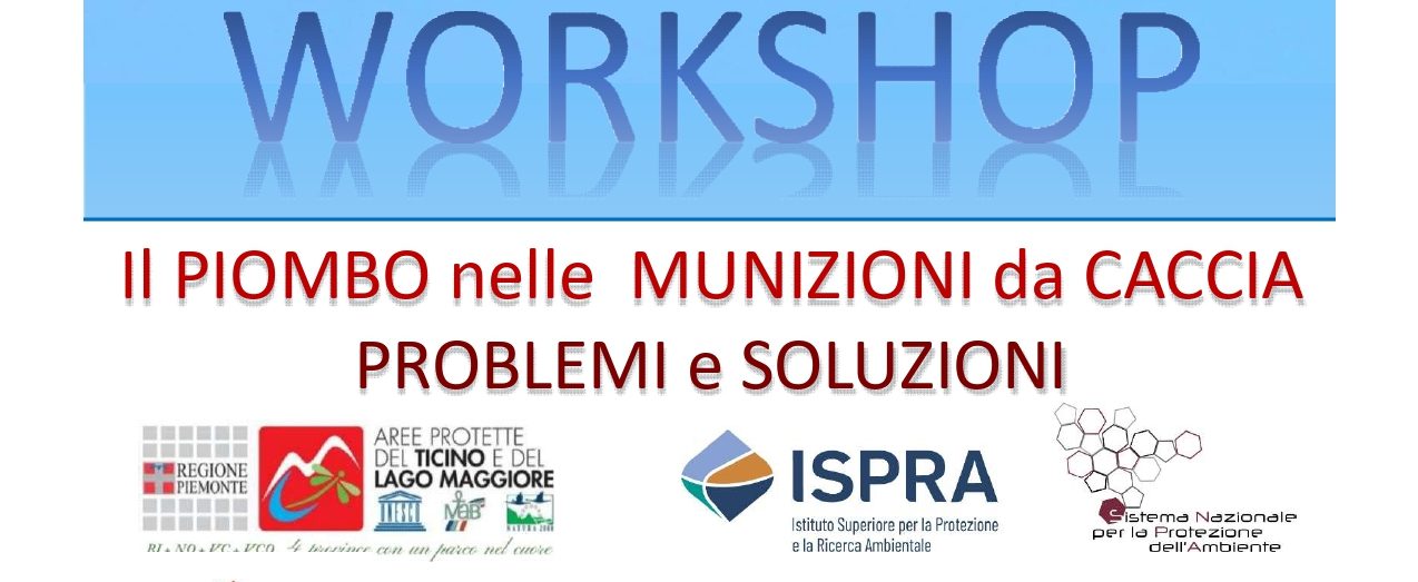 Il Piombo nelle munizioni da caccia – Problemi e Soluzioni – Cameri, 22 ottobre 2022