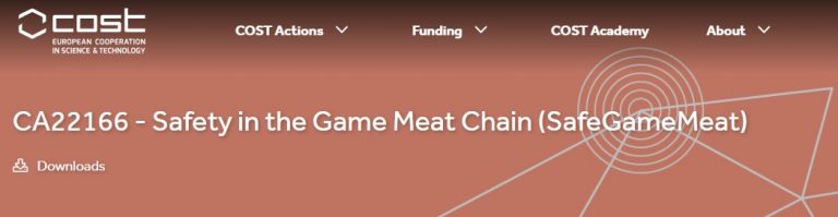 Progetto COST Safety in the Game Meat Chain (SafeGameMeat)