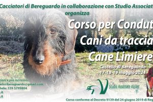 Corso per Conduttore Cane Limiere e Conduttore Cane da traccia – Bereguardo – 17/19 maggio 2024